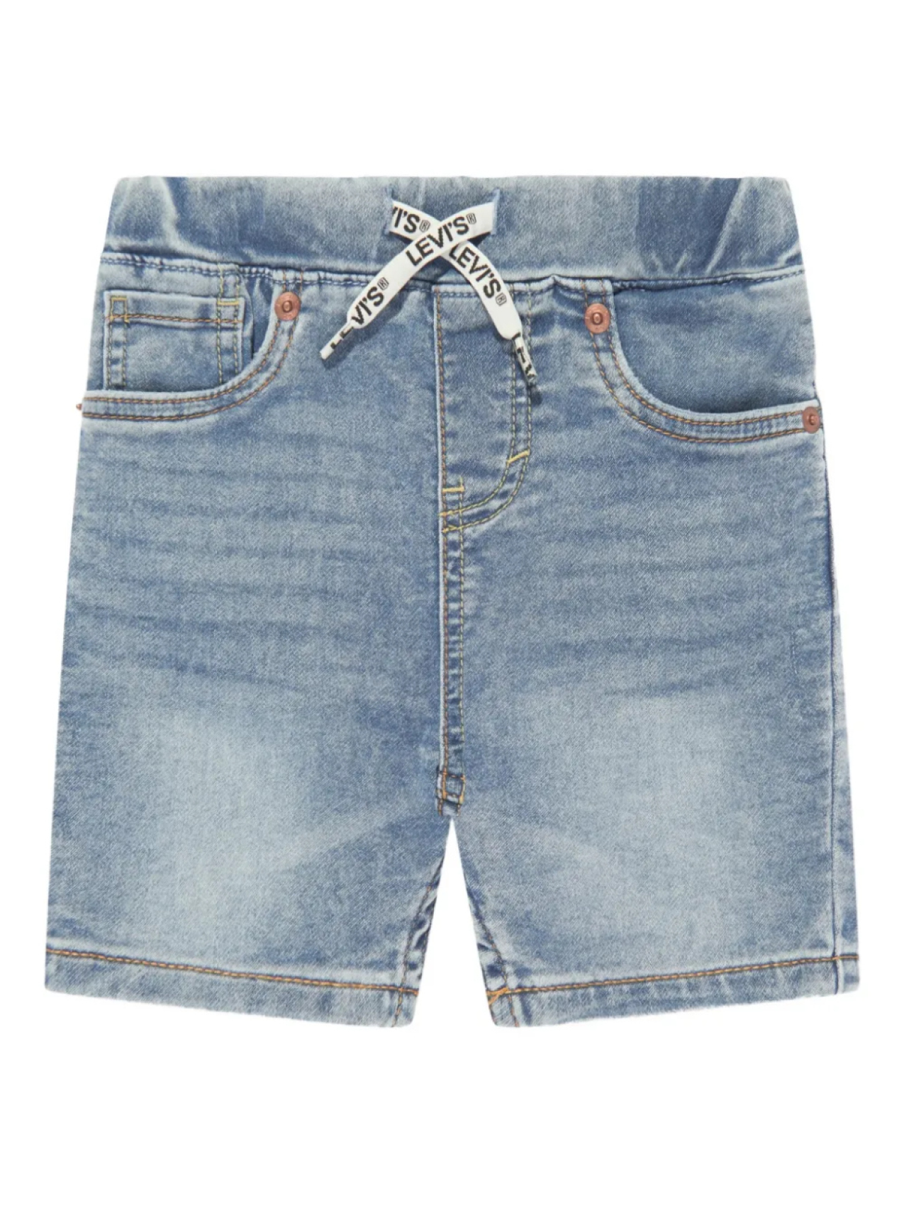 

Детские джинсовые шорты Levi's Levi's Kids, синий