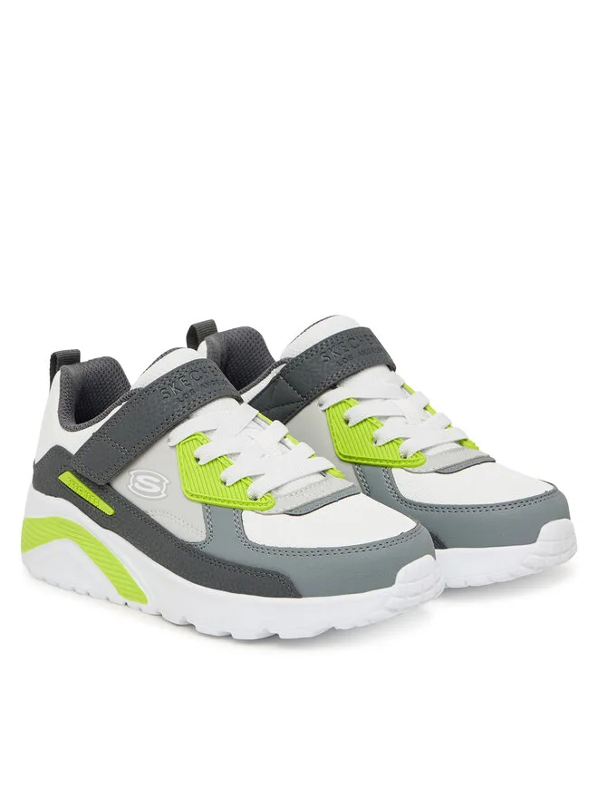 Skechers Кроссовки Uno Lite Revival Edge 417132L/GYLM серые — фото 2