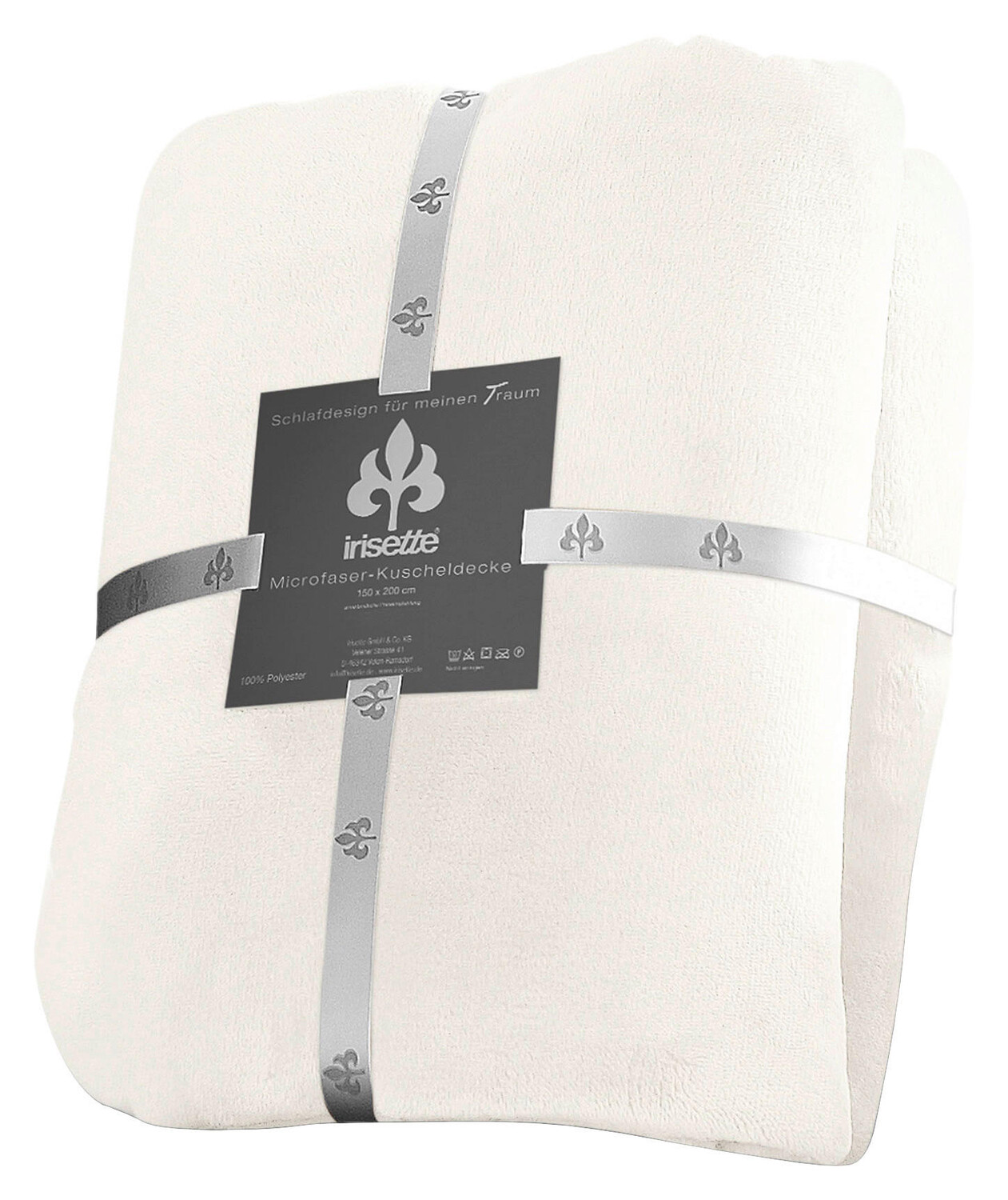 

Уютное одеяло 150x200 см, белый