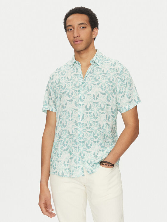 

Рубашка обычного кроя M5GH58 WD4Z2 Guess, синий