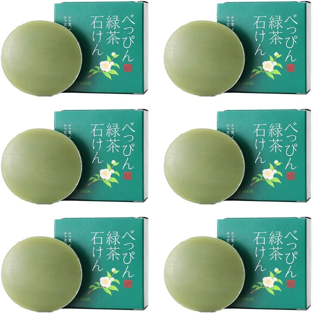 Мыло Green Tea Soap, The Heart of Tea, 6 шт, 75 г