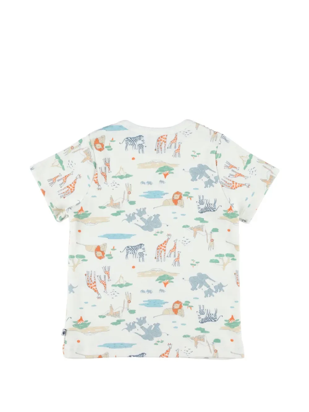 Пижама с анималистичным принтом и маской (набор из трех предметов) Petit Bateau, бежевый — фото 3