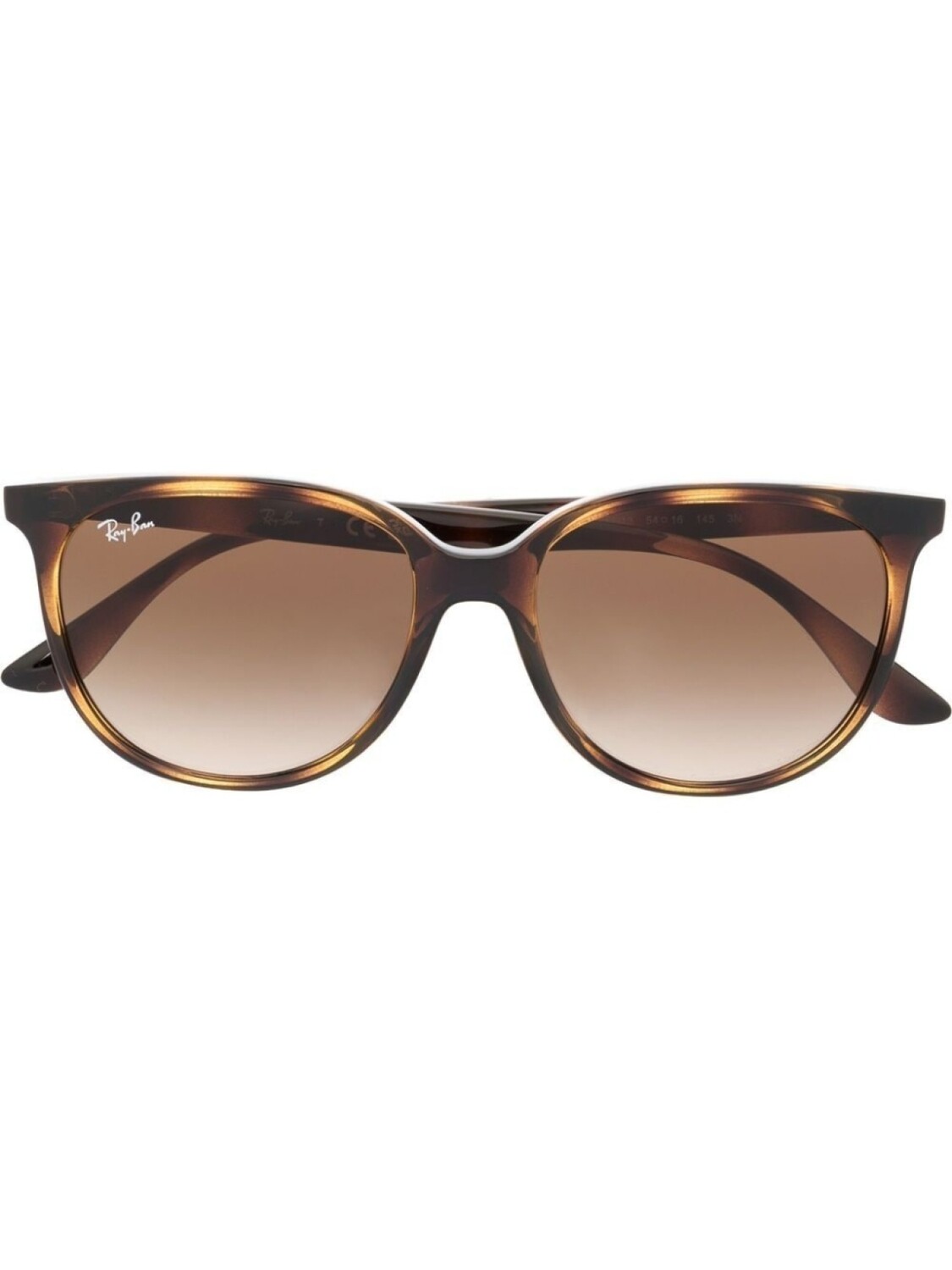 

Ray-Ban солнцезащитные очки в оправе черепаховой расцветки, коричневый