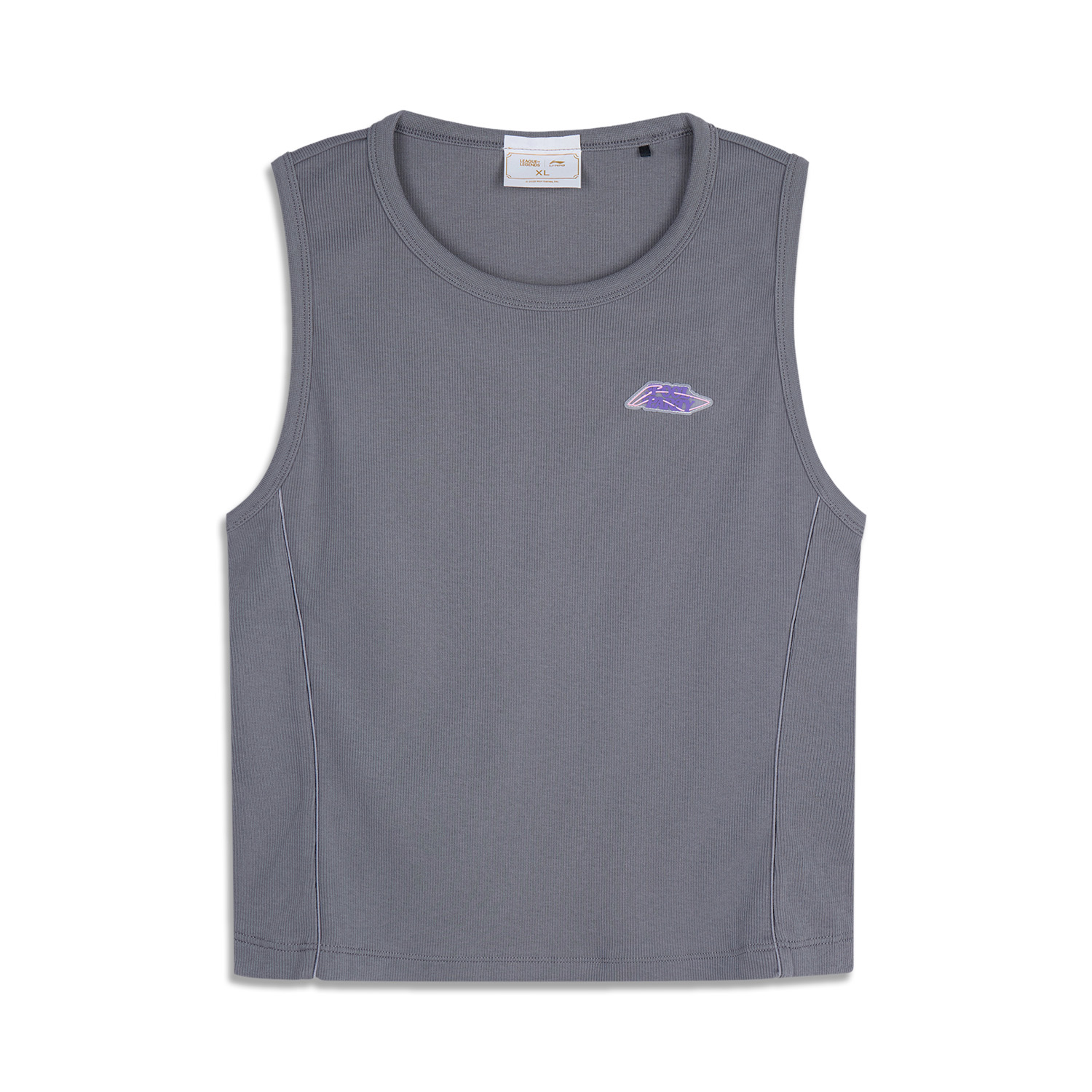 

Футболка League of Legends женская элегантный LINING, серый