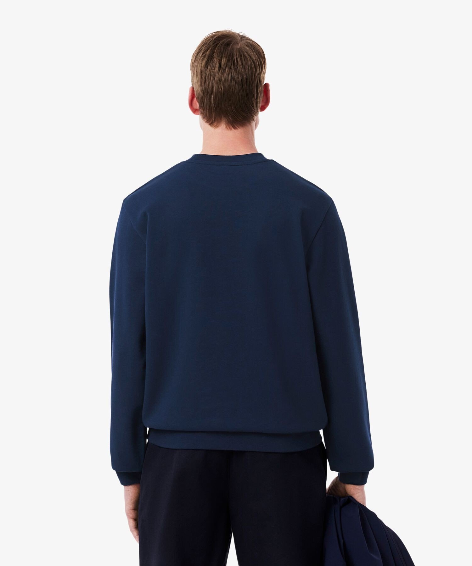 Обычная толстовка с круглым вырезом LACOSTE, Navy — фото 2