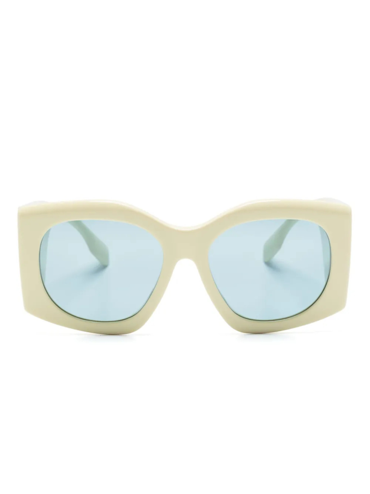 

Burberry Eyewear солнцезащитные очки BE4388U в массивной оправе, желтый