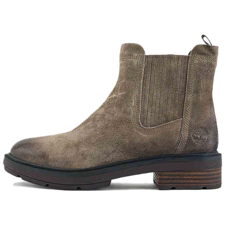 Ботинки короткие женские Timberland, коричневый