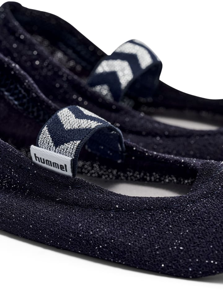 Детские кроссовки для занятий в помещении Hummel Gym, цвет BLACK IRIS — фото 2