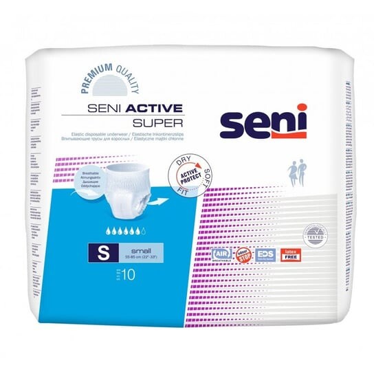 

Трусики впитывающие, как нижнее белье Seni Active Super S, 10 шт.