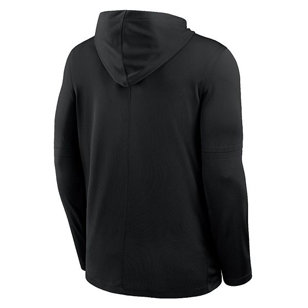 Мужская черная толстовка team usa lightweight dri-fit с длинным рукавом Nike — фото 4
