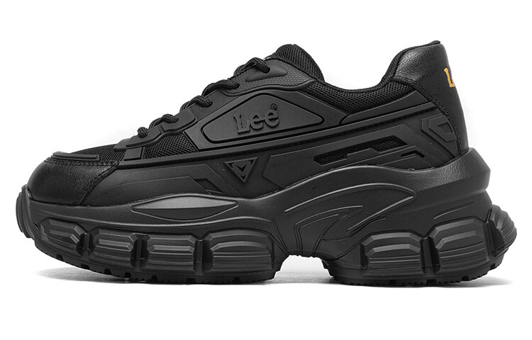 

Кроссовки Lee Chunky Sneakers Women's Low-top Black, черный