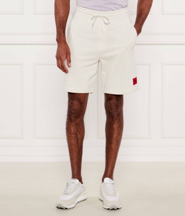 

Шорты szorty diz222 Regular fit Hugo, экрю