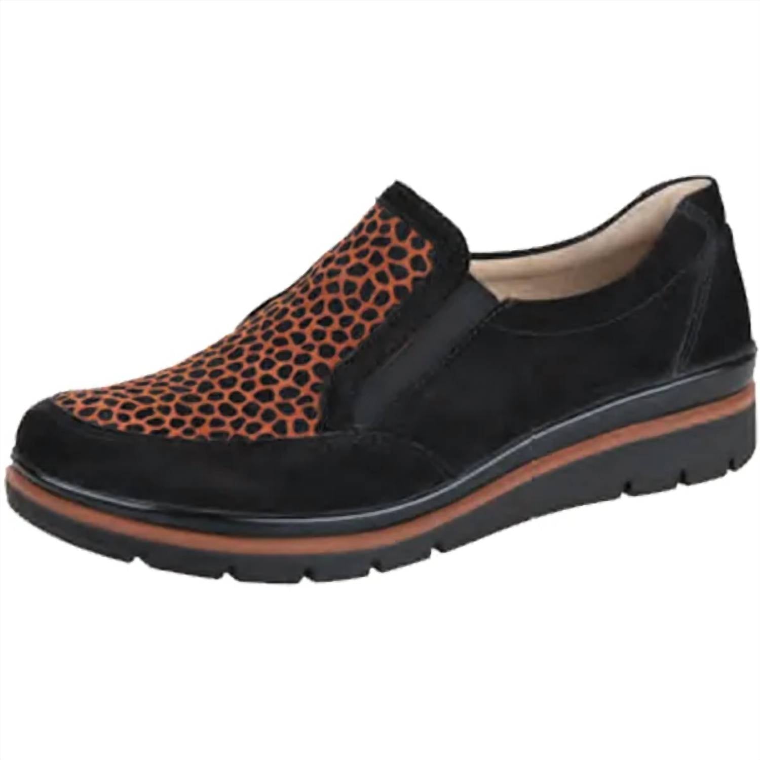 Женские лоферы Namir в цвете Luggage Leopard Fidelio
