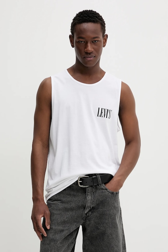 

Футболка хлопковая GRAPHIC ROWER TANK Levi'S, белый