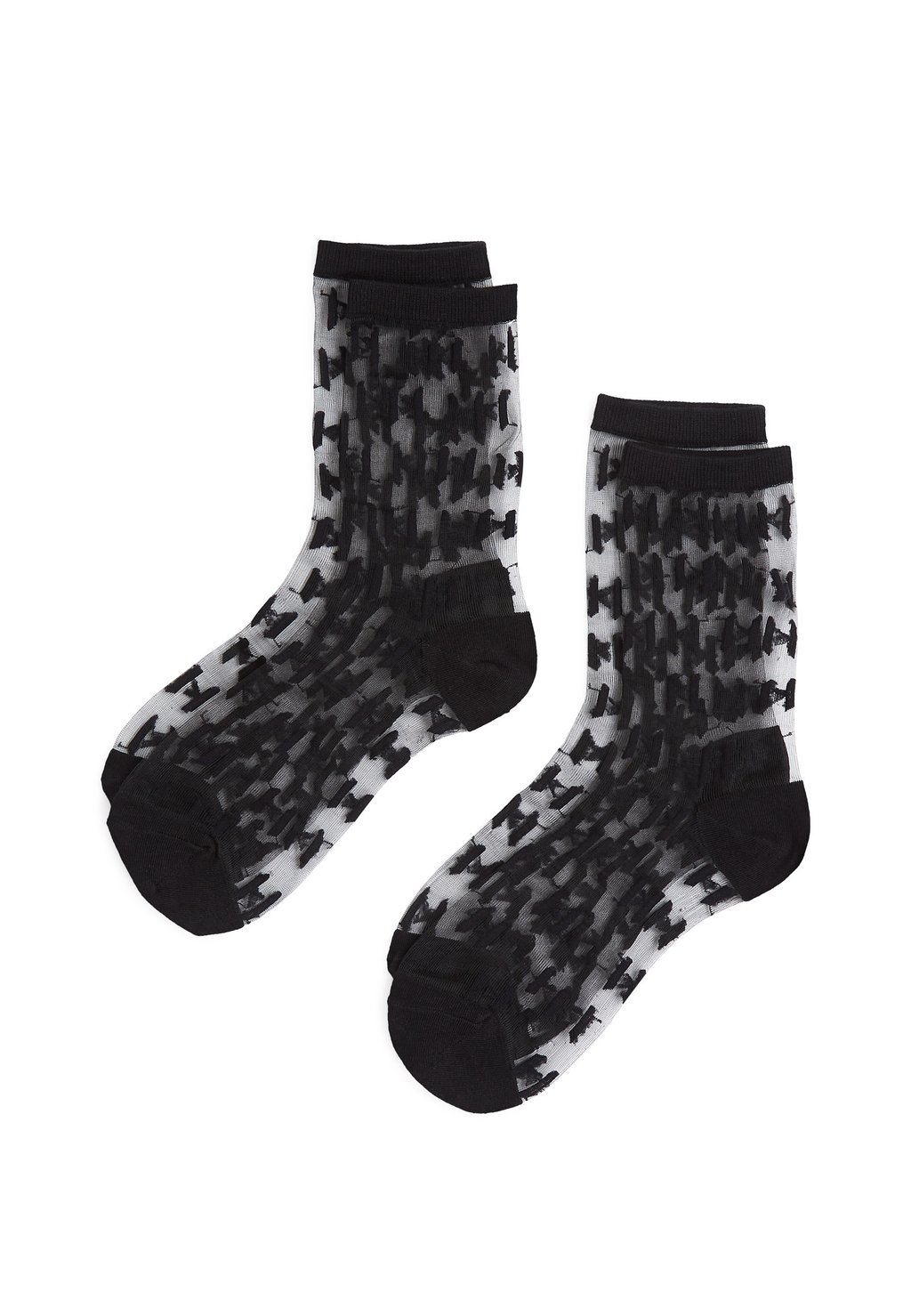 

Носки PACK OF 2 KARL LAGERFELD, черный