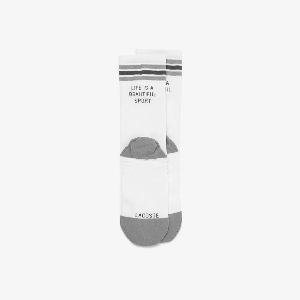 Носки унисекс Lacoste Light Fit Running Socks цвета CCA — фото 3