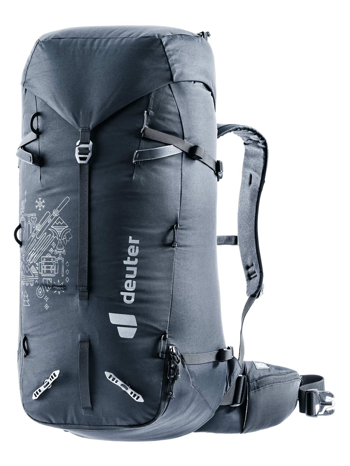 

Рюкзак Deuter Guide 34+8, черный