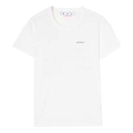

Футболка floral arrow short sleeve t-shirt 'white' Off-White, белый