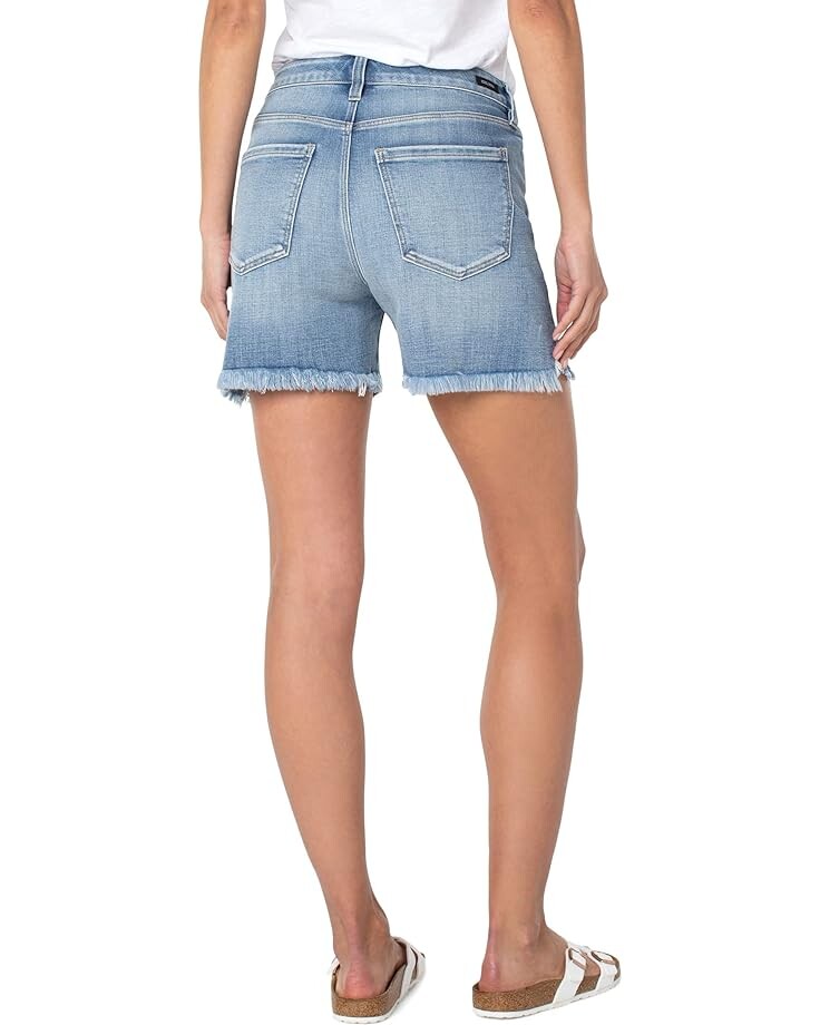 

Шорты Liverpool Los Angeles Vickie Fray Hem Shorts in Laurens, цвет Laurens