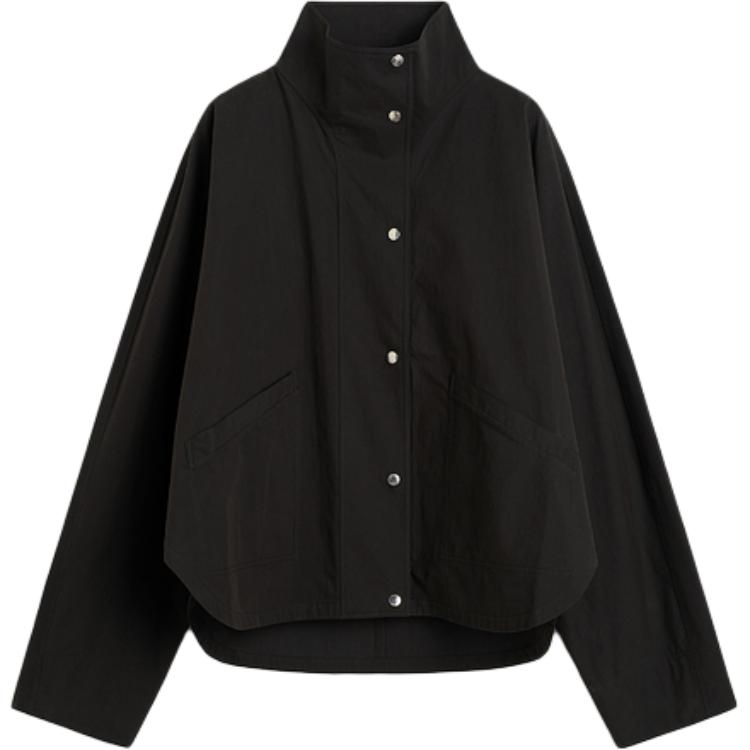 

TOTEME Летняя куртка-парашют Totême, Black
