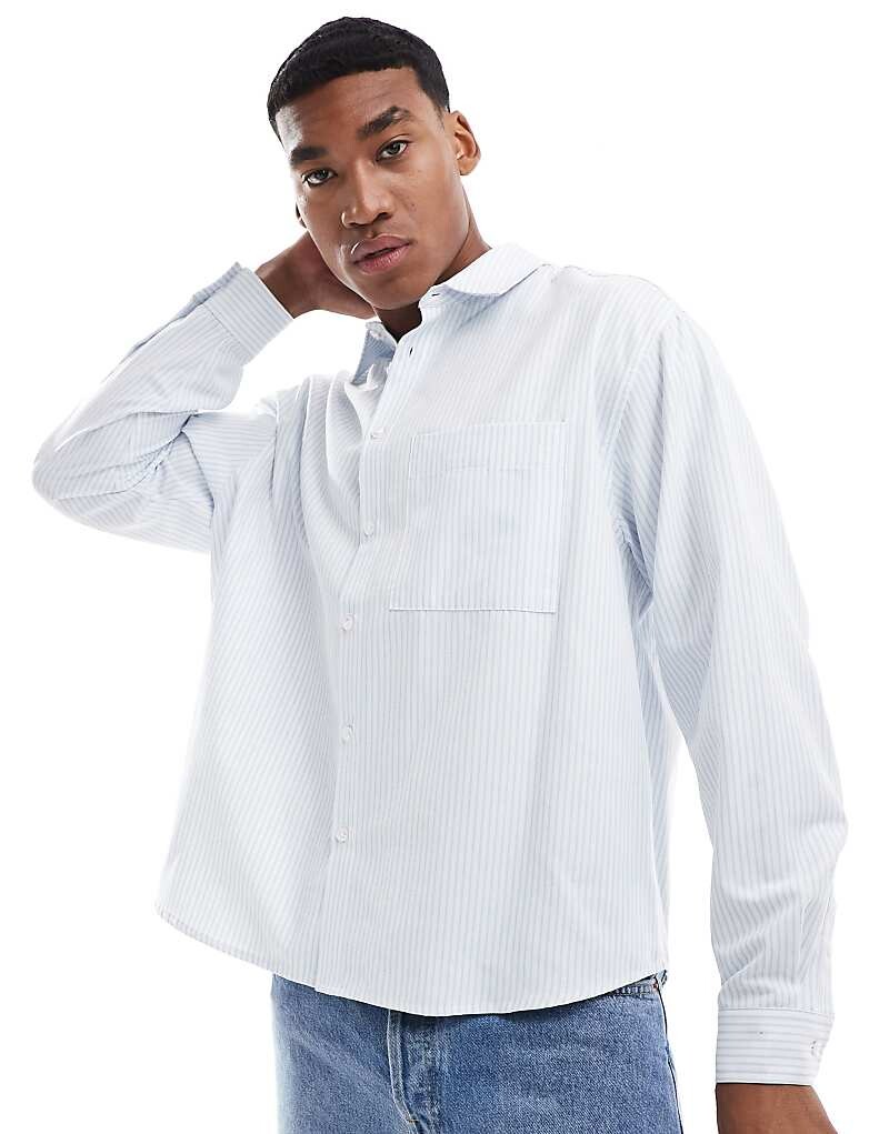 

ASOS DESIGN – полосатая рубашка оверсайз