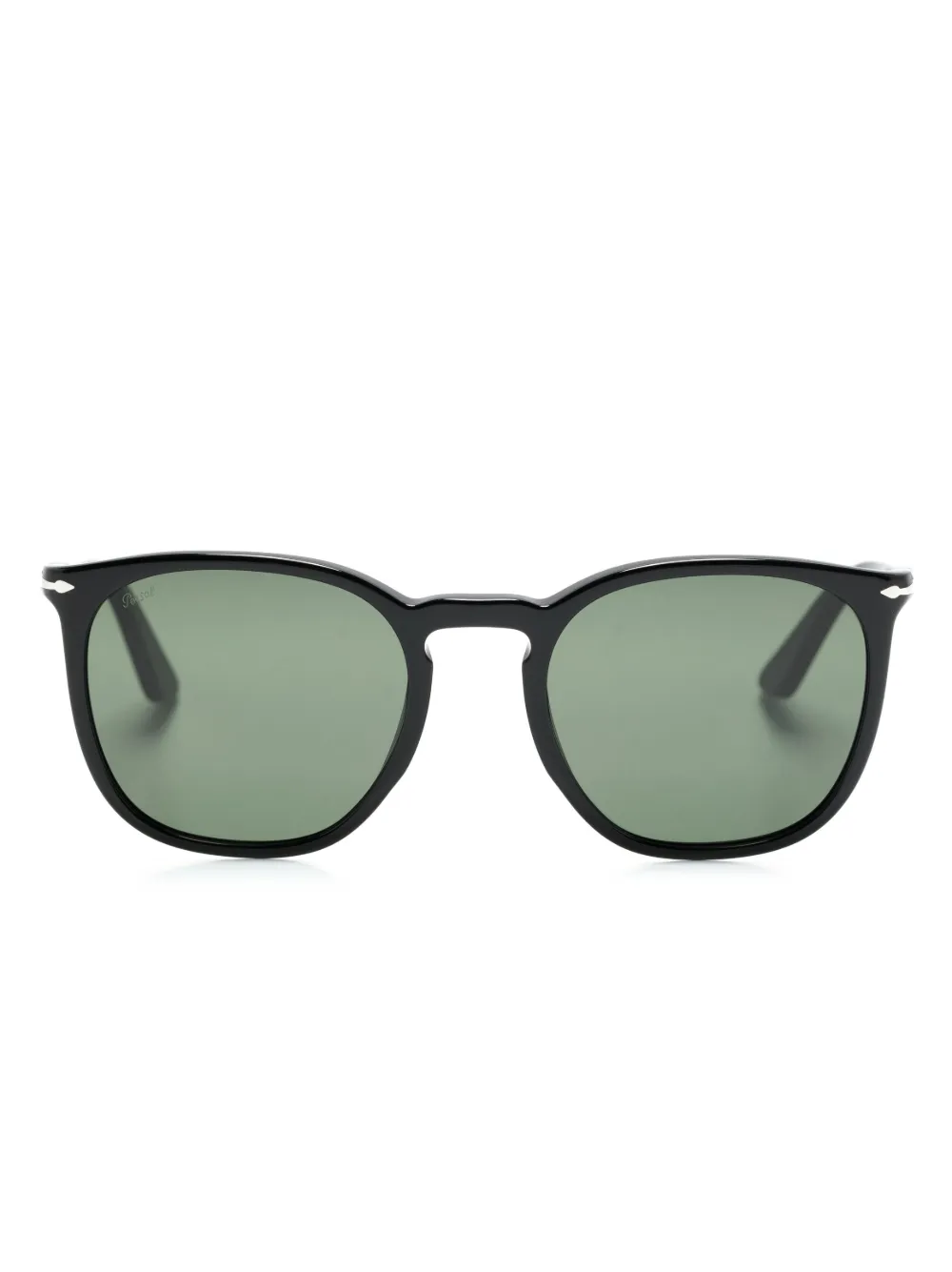 

Солнцезащитные очки в круглой оправе Persol, черный