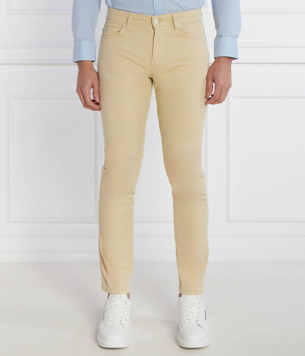 

Брюки Делавэр 3-1-20 Slim fit Boss, желтый