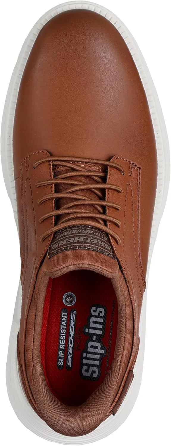 Мужские рабочие кроссовки Skechers Garza Sr Bunge без шнурков — фото 3