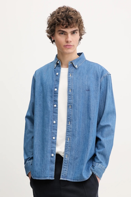 

Хлопковая рубашка Levi'S, синий