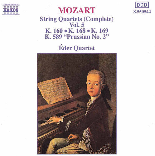 

CD диск Mozart / Eder Quartet: String Quartets 160, 168, 169 & 589