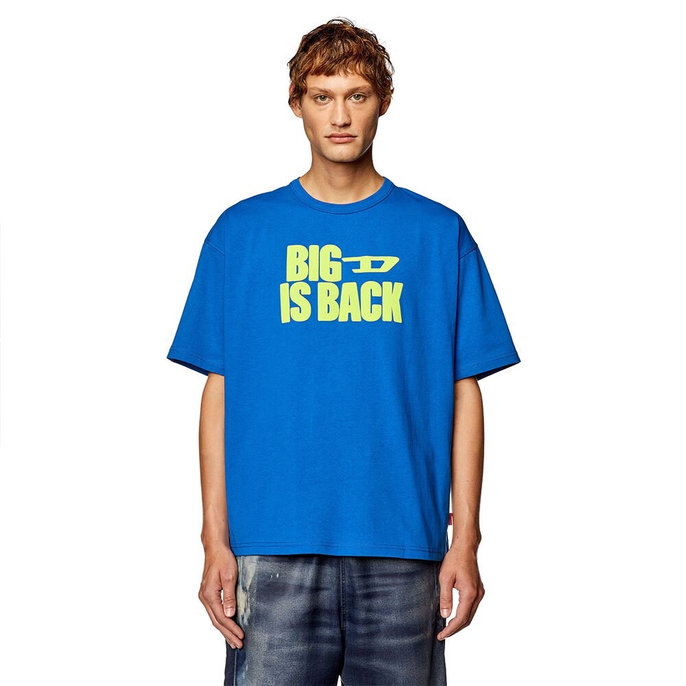 

Футболка с коротким рукавом Diesel Boxt Back, синий