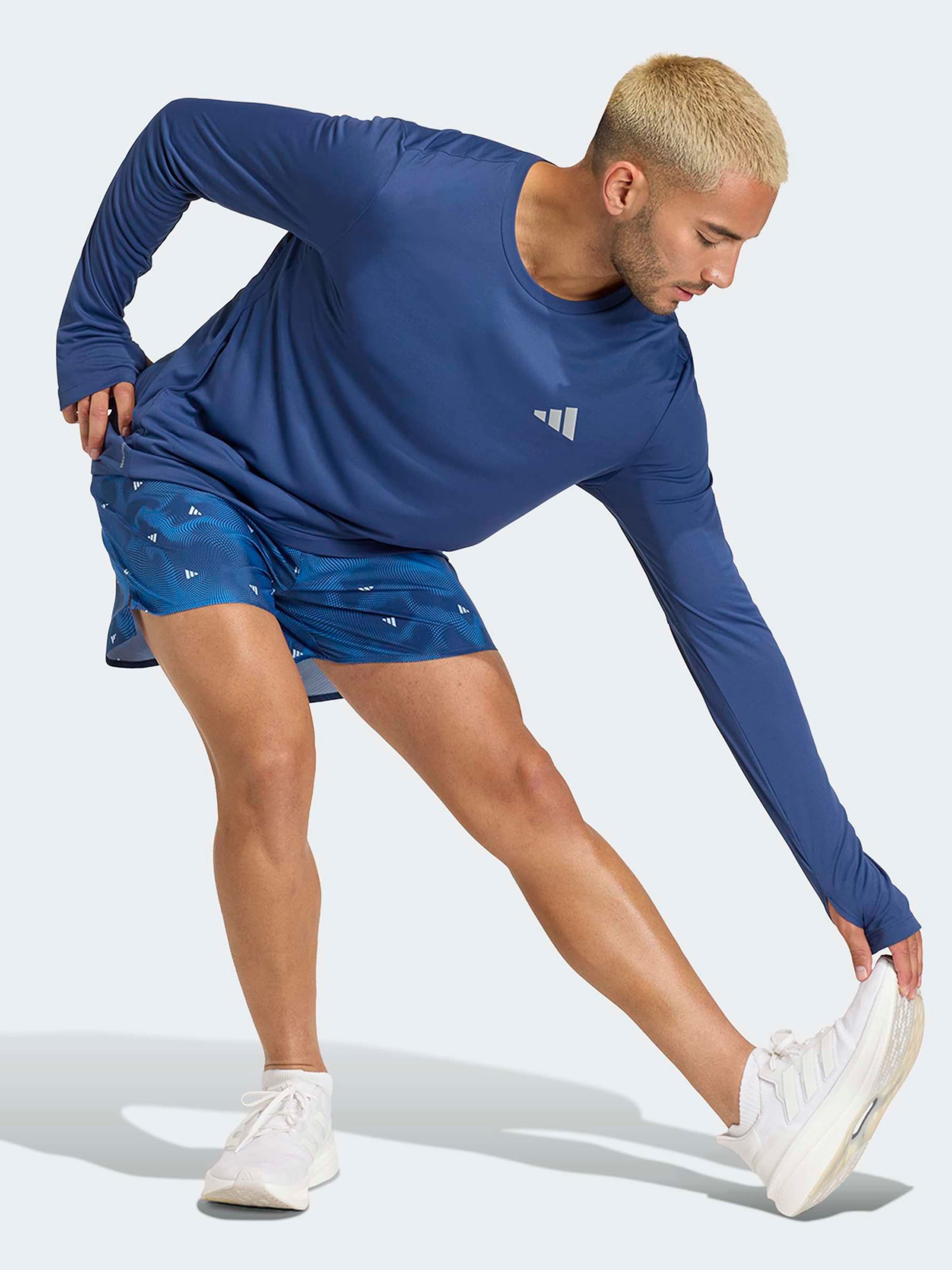 Adidas Performance Футболка для тренировок 'Adi365 Essentials' в цвете Marine Blue — фото 2