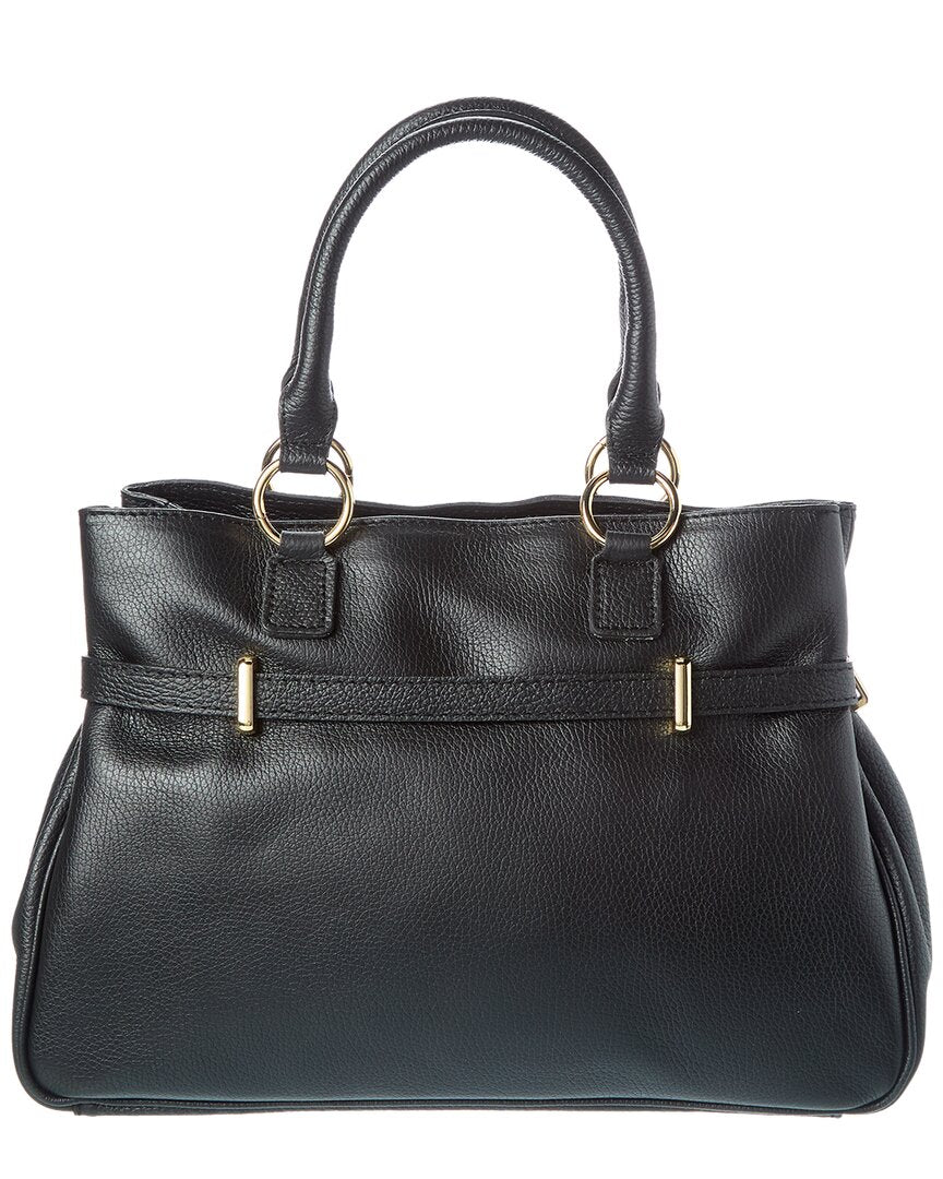 

Кожаная сумка через плечо Persaman New York, черный