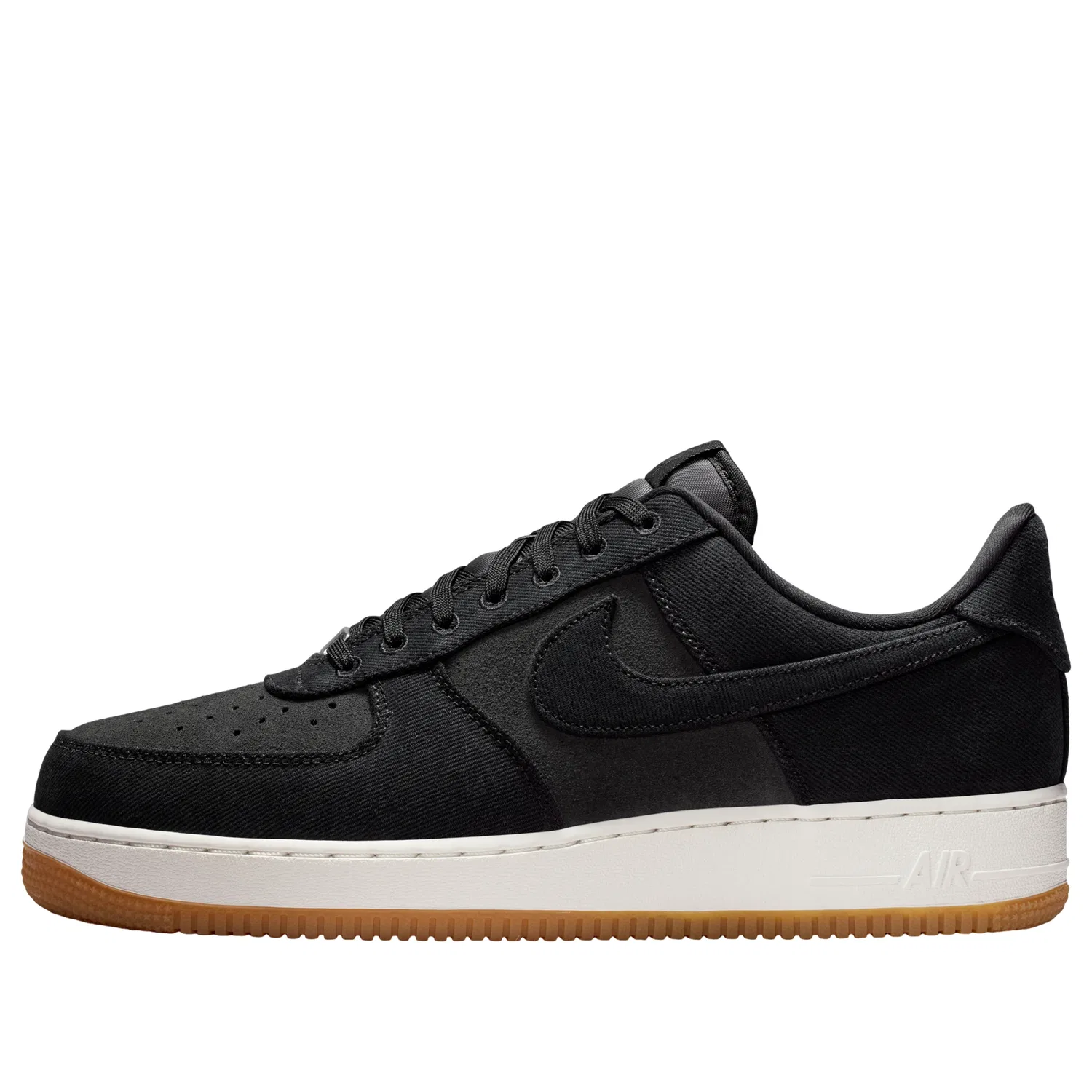 Кроссовки Nike Air Force 1 '07 LV8 'Black Denim' IR0951-002, черный