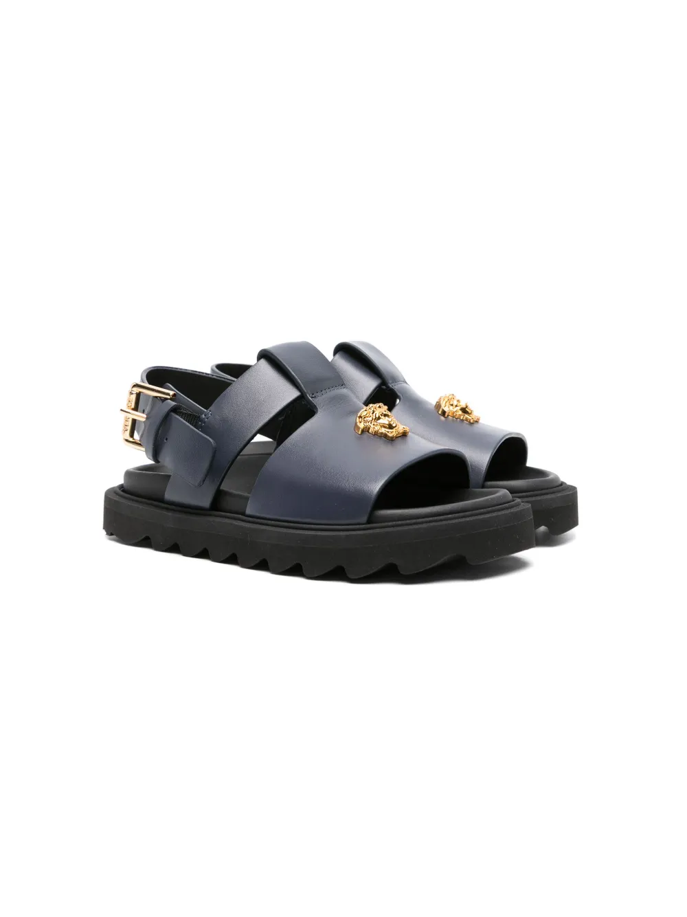 

Сандалии с декором Medusa Versace Kids, синий