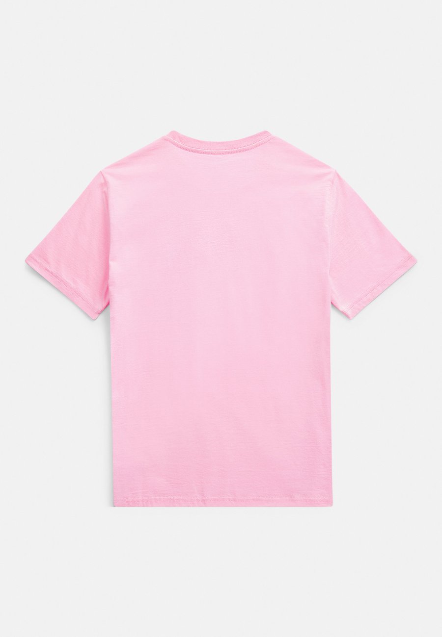 Футболка Polo Ralph Lauren COTTON JERSEY CREWNECK TEE 7-14Y, Carmel Pink/Pink — фото 2