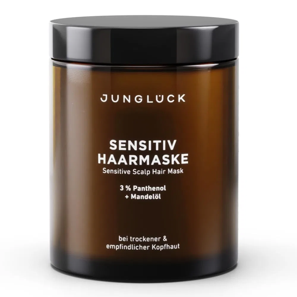 Маска для чувствительных волос JUNGLÜCK Sensitive, веганская, без силикона Junglück