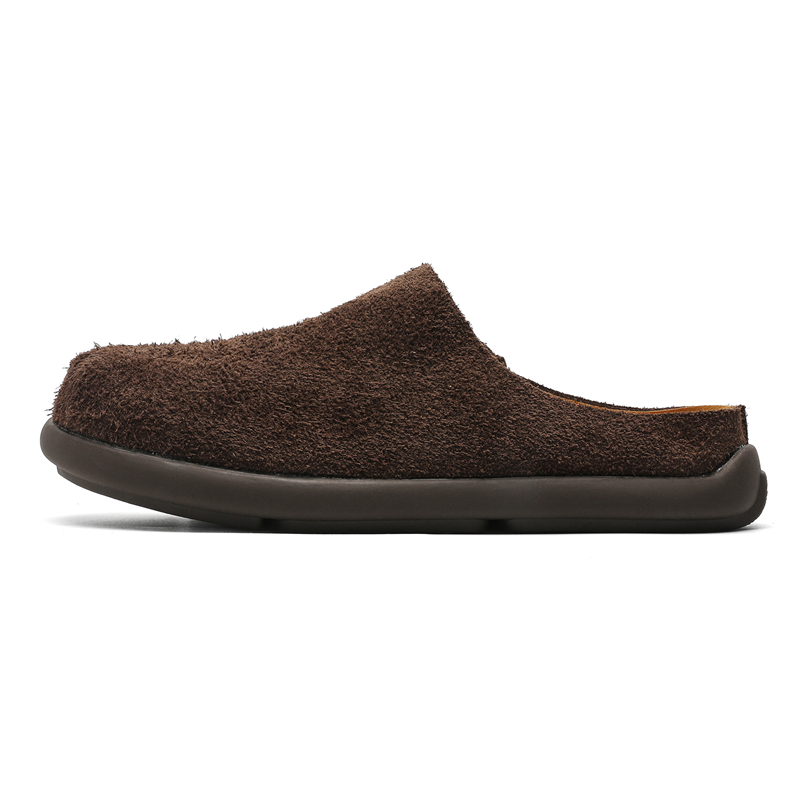 

FAPAI Закрытые тапочки унисекс коричневые мужской размер, цвет Brown (Men's Size)
