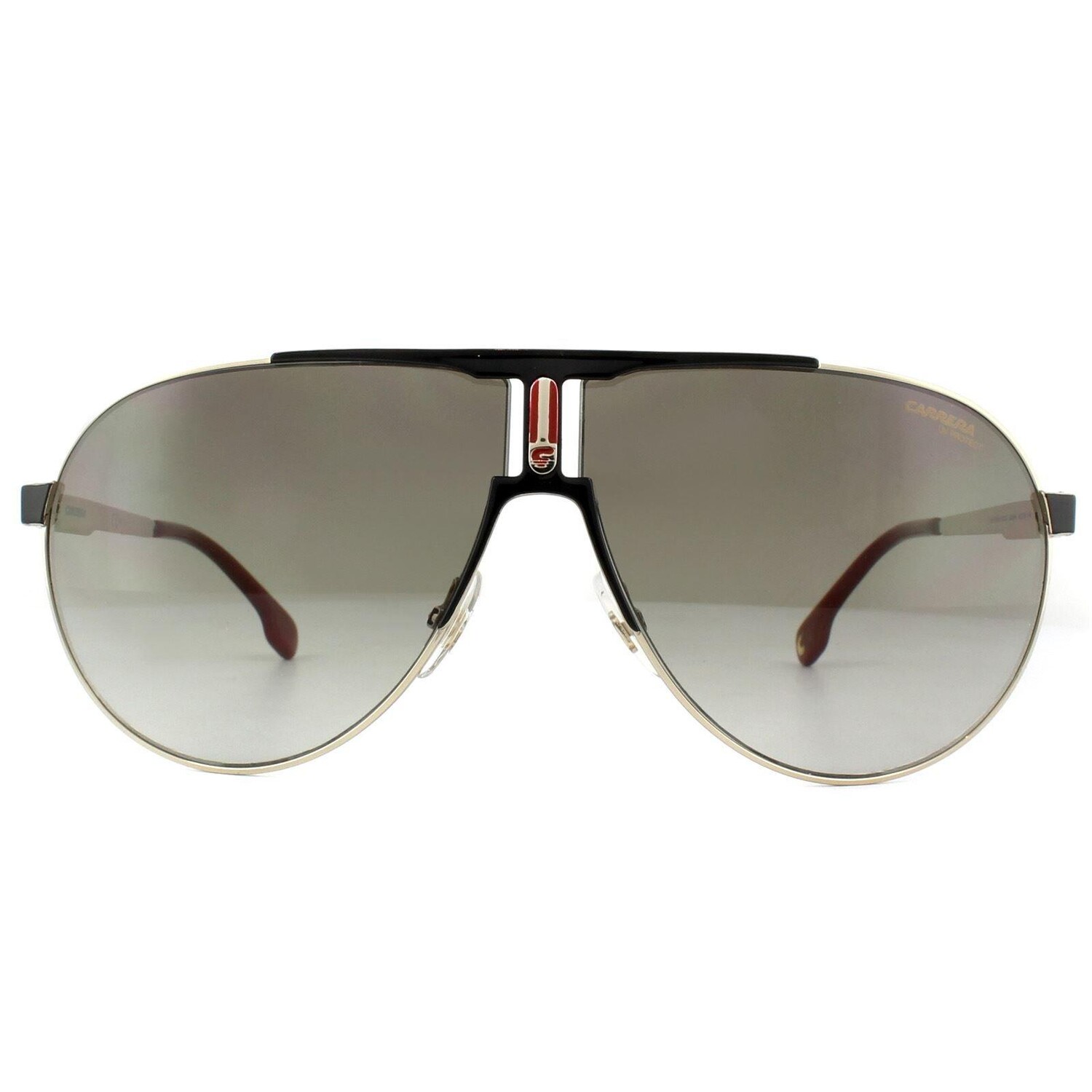 

Солнцезащитные очки Aviator Gold Black Brown Gradient 1005/S Carrera, золото