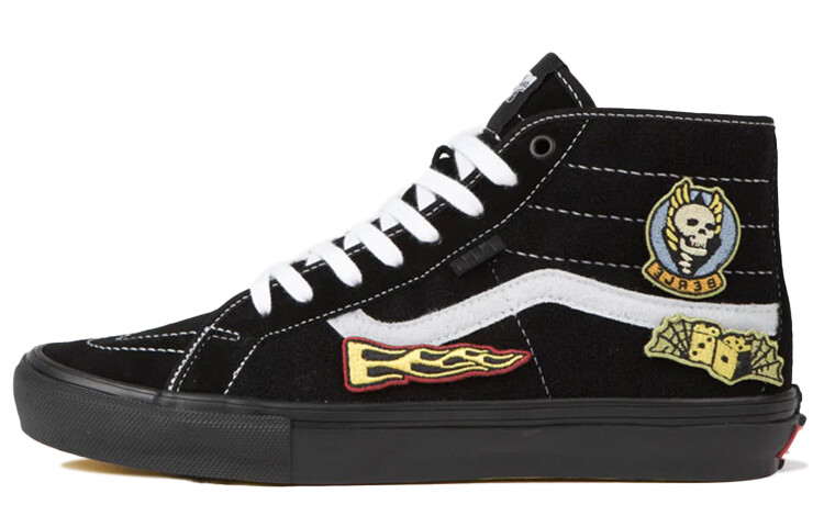 

Кроссовки Sk8 Elijah Berle X Skate Vans-Hi Decon 'Black', Черный, Кроссовки Sk8 Elijah Berle X Skate Vans-Hi Decon 'Black'