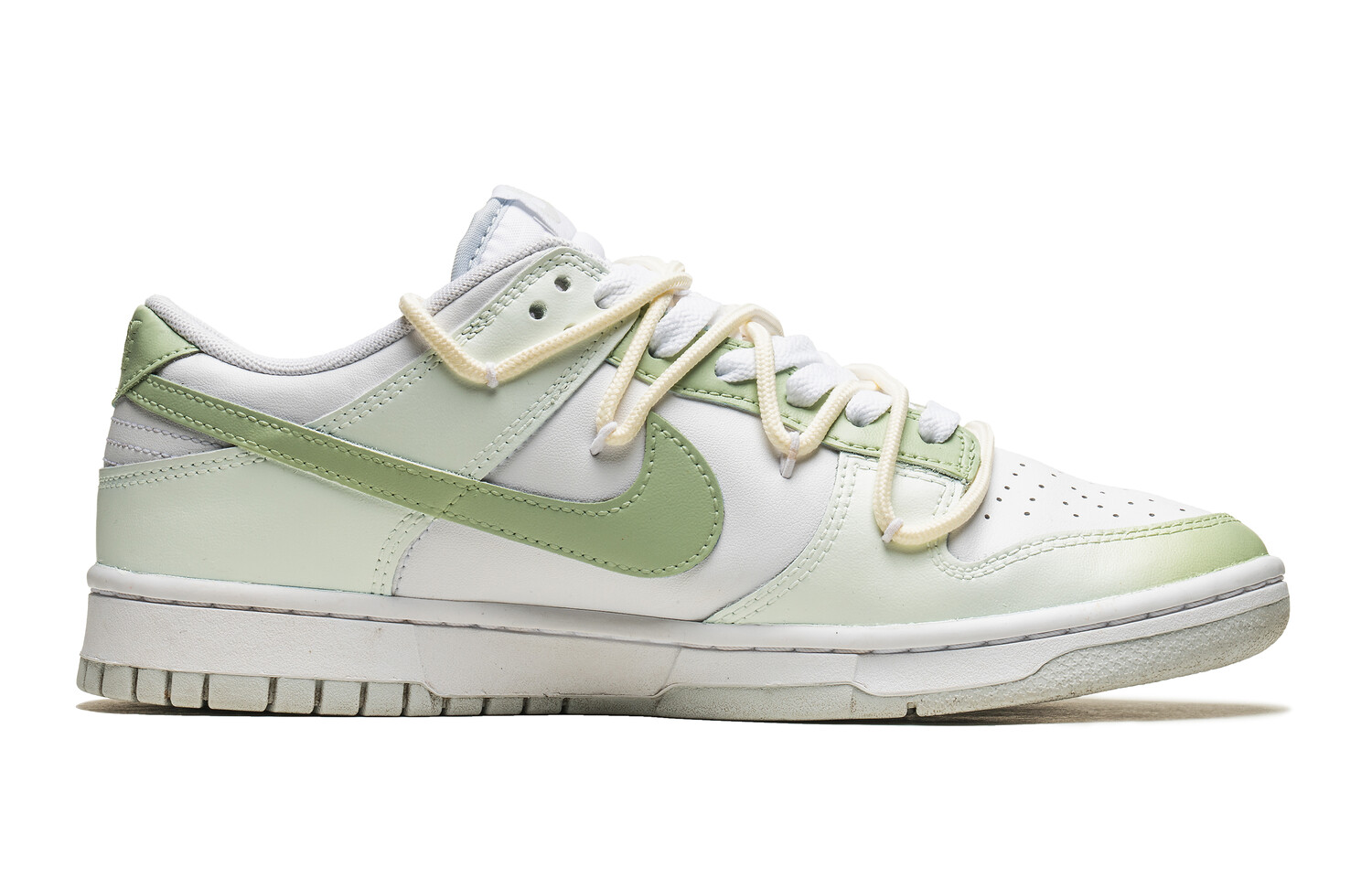 

Кроссовки Nike Dunk Skateboard Shoes Women's Low-Top White/Green, Зеленый, Кроссовки Nike Dunk Skateboard Shoes Women's Low-Top White/Green