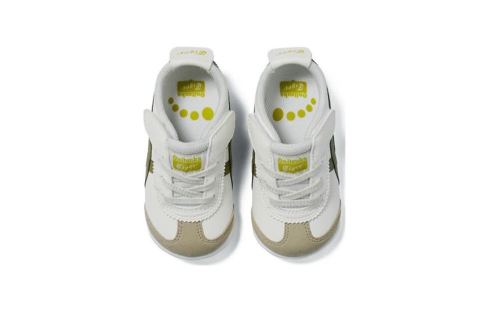 Кроссовки Onitsuka Tiger MEXICO 66 Toddler Shoes TD Low-top Beige/brown, коричневый — фото 3