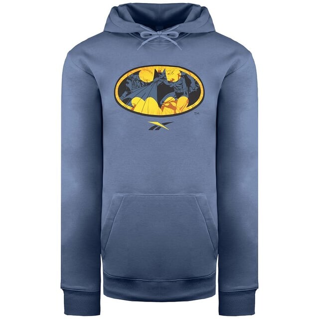 

Мужская синяя толстовка X DC Batman с капюшоном Reebok, синий