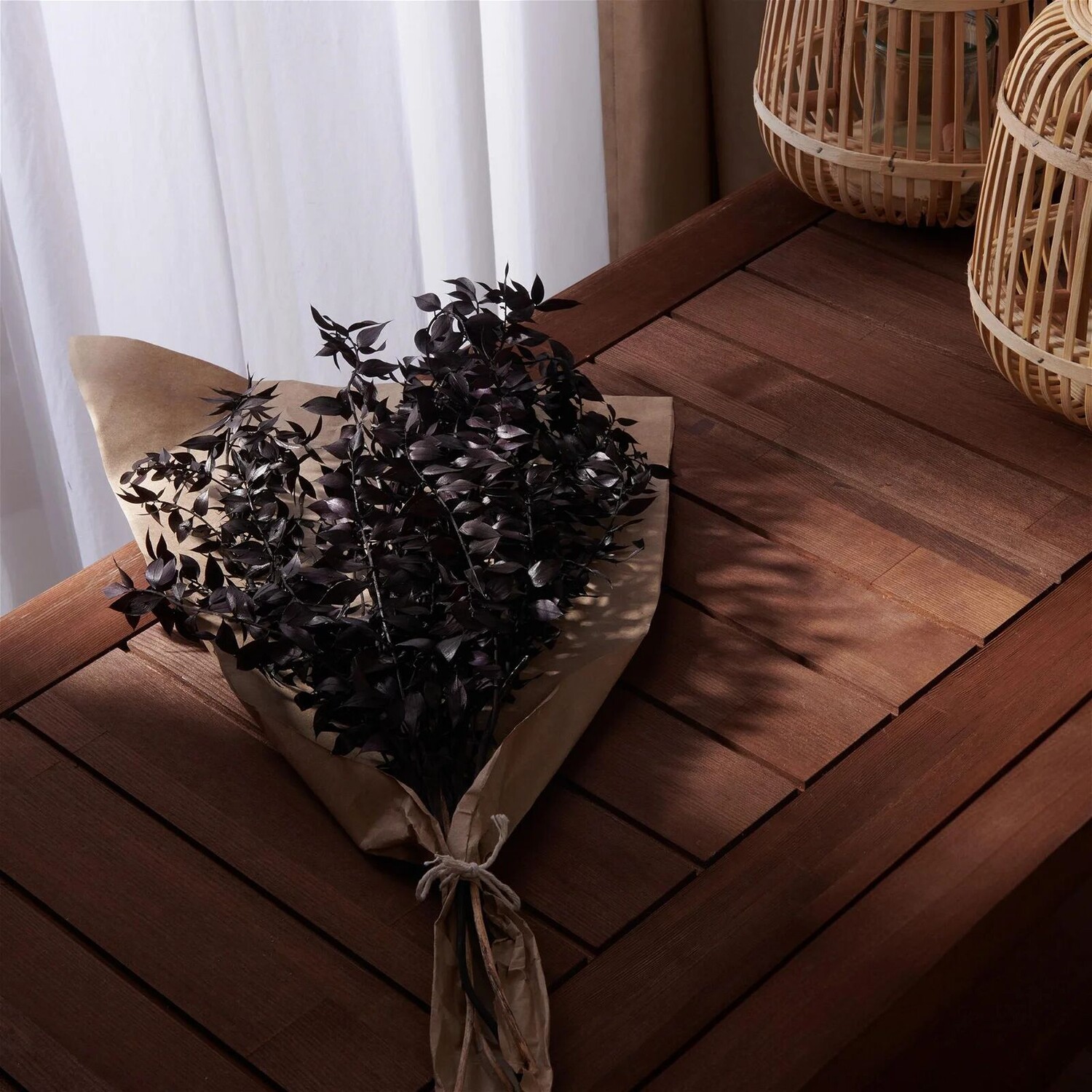 

Искусственный цветок Evidea Deco Ruscus - Коричневый - 50x20 см