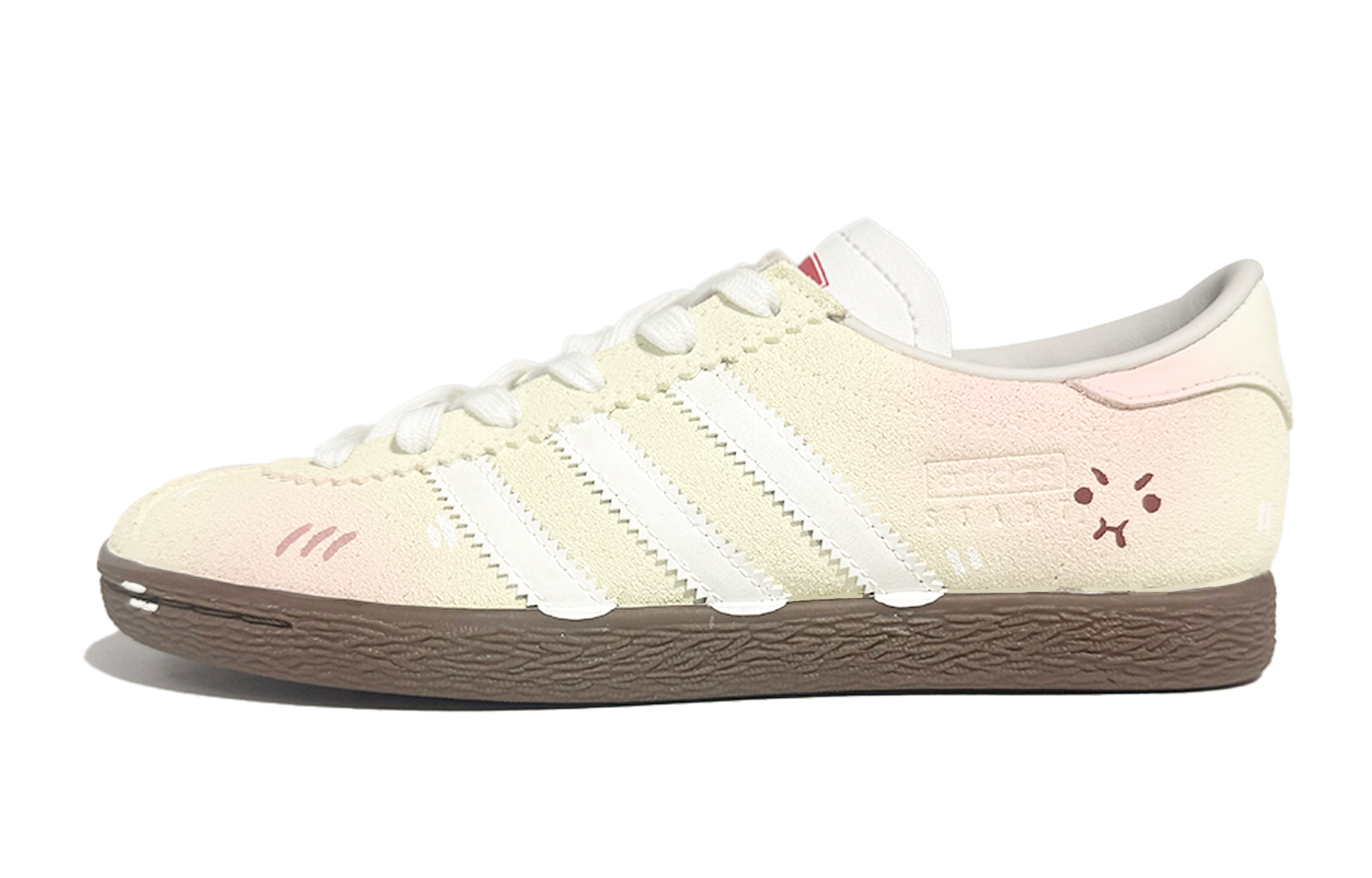 

Stadt Cheese Low top German Army Trainers Unisex Adidas Originals, желтый