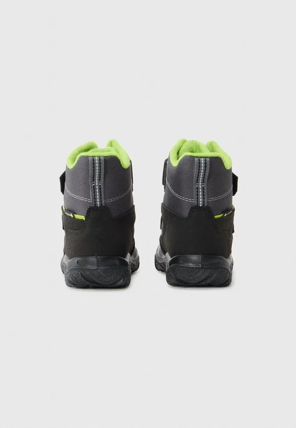 Кроссовки goretex husky hightop Superfit, Schwarz/Hellgrün — фото 3