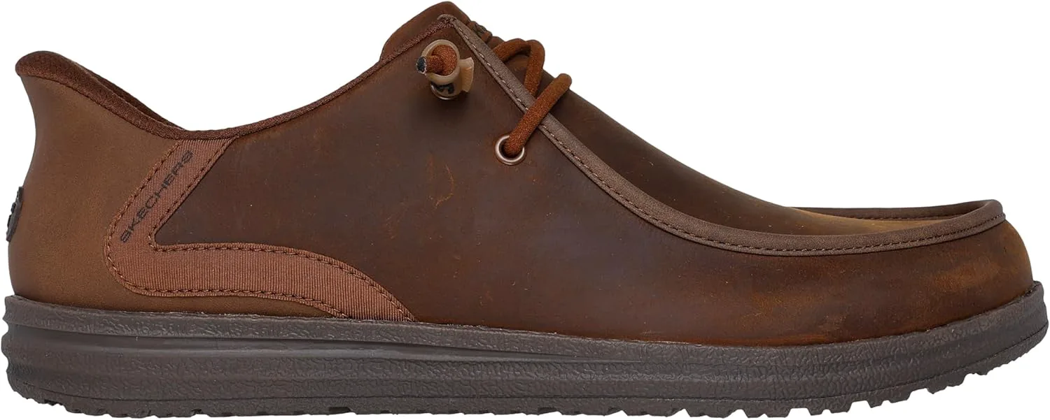 Мужские кроссовки Skechers Melson - Edrick, темно-коричневый — фото 4