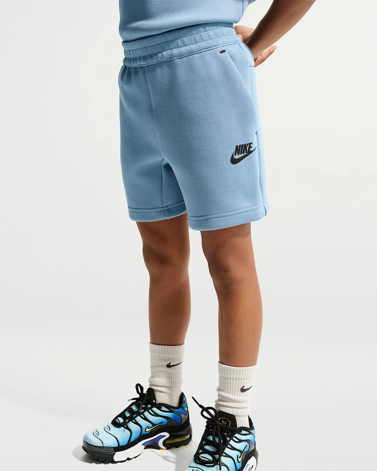 Детский набор из 2 предметов Nike Little Kids' Crew Set, Work Blue — фото 4