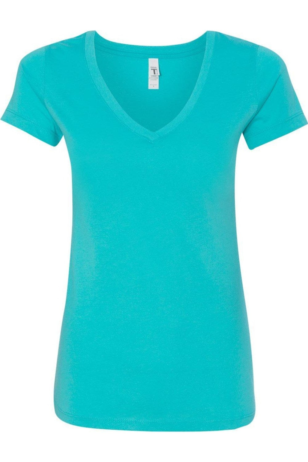 

Футболка Next Level Women's Ideal с V-образным вырезом, цвет tahiti blue