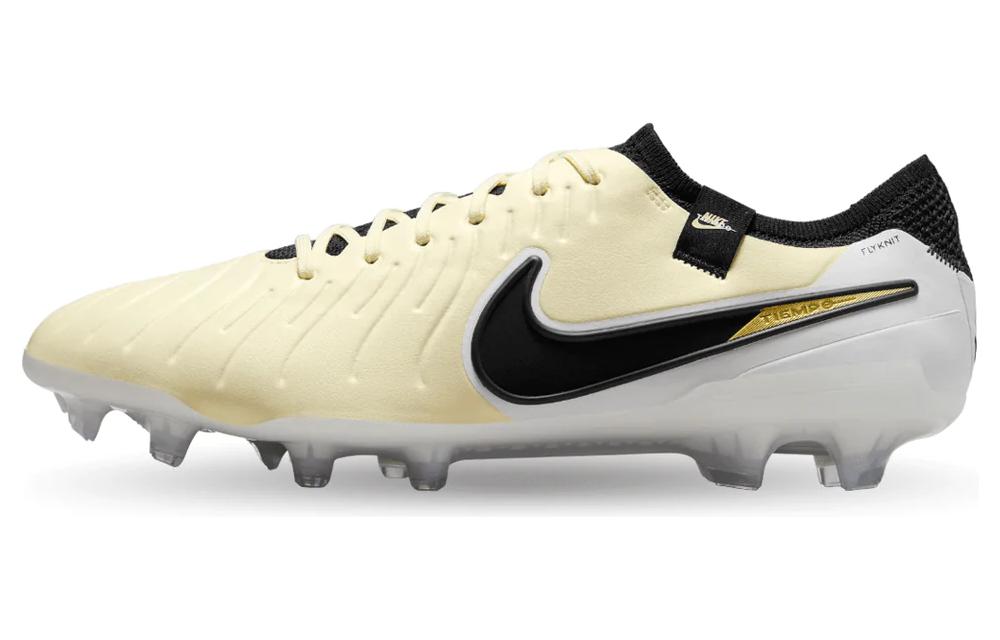 

Бутсы Tiempo Legend 10 Elite Fg Peak Ready Pack Nike, белый/черный/желтый